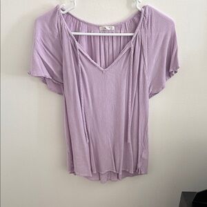 Maurices Light Purple Women's Blouse